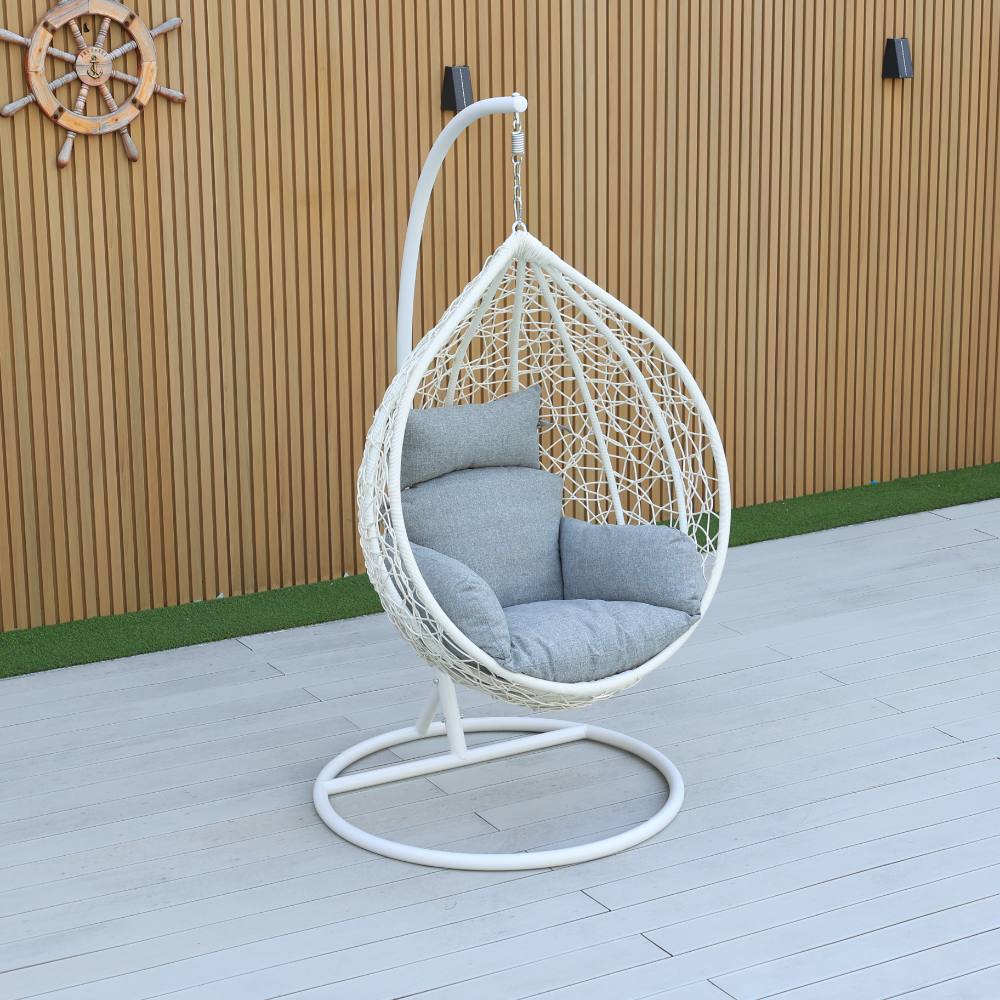 Bondi Deluxe Swinging Chair - White image 7