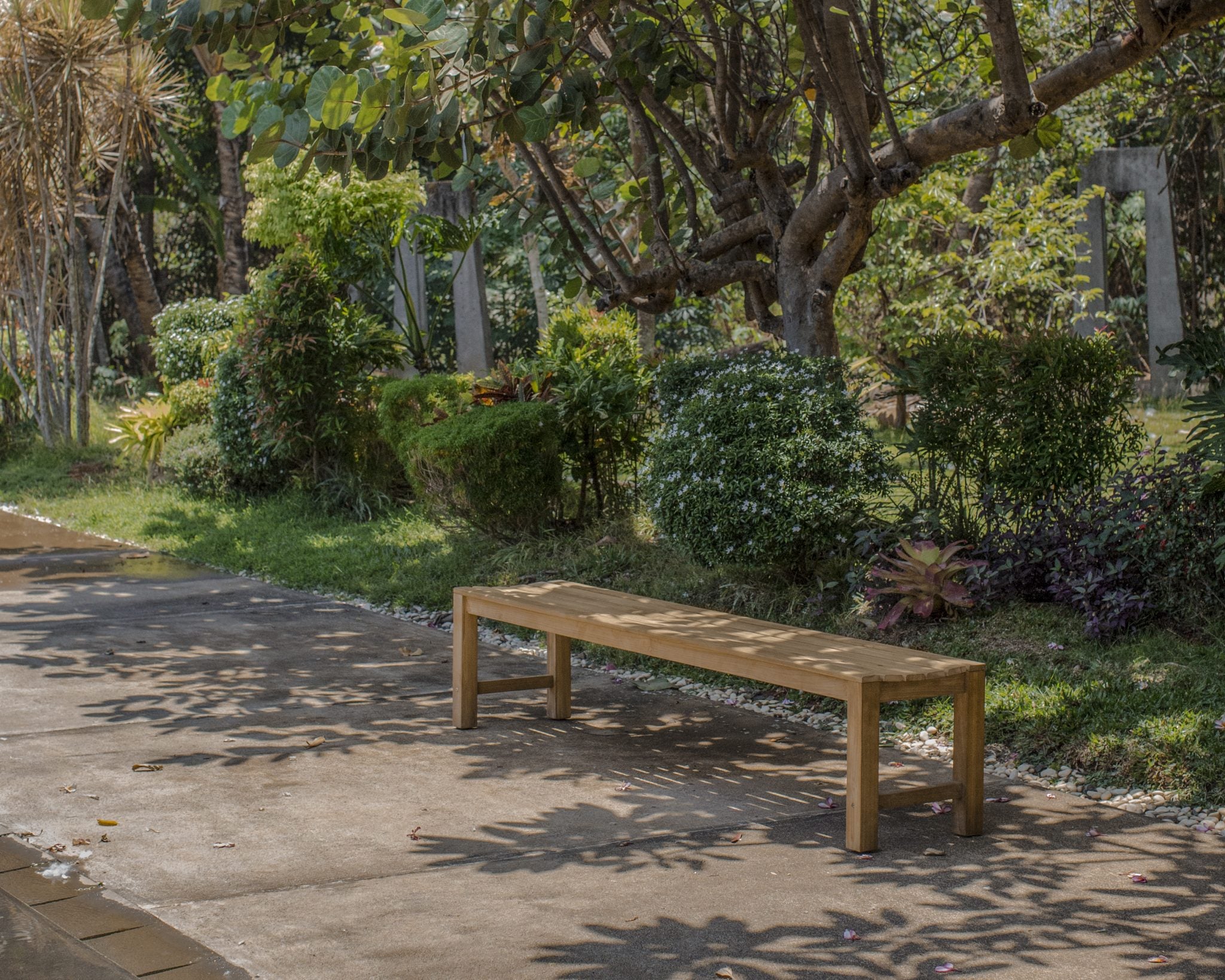 Panama 210cm Backless Bench image 3