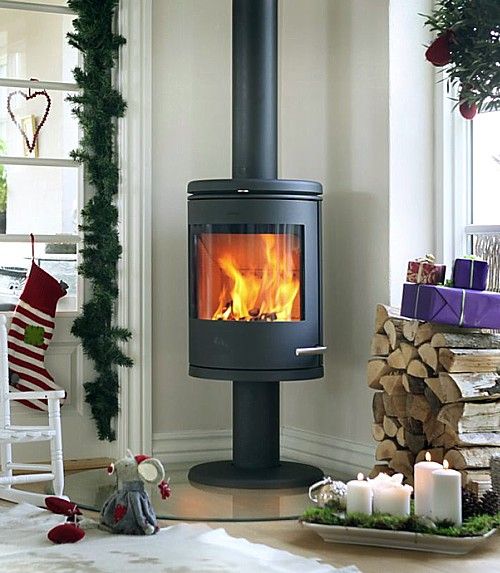 Morso 6148 Pedestal Freestanding Fireplace image 0