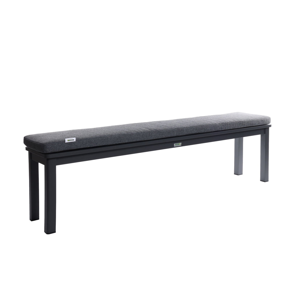 Bondi Bench with Cushion 180cm - Gunmetal – supplier photograph 1