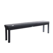 Bondi Bench with Cushion 180cm - Gunmetal – supplier photograph 1