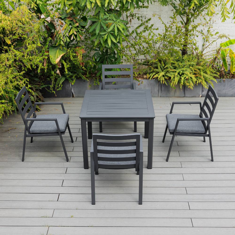Bondi 5 Piece Dining - Gunmetal image 5