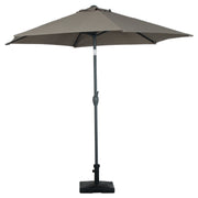 Porch Hexagonal 2700 Umbrella - Taupe - Gunmetal image 0