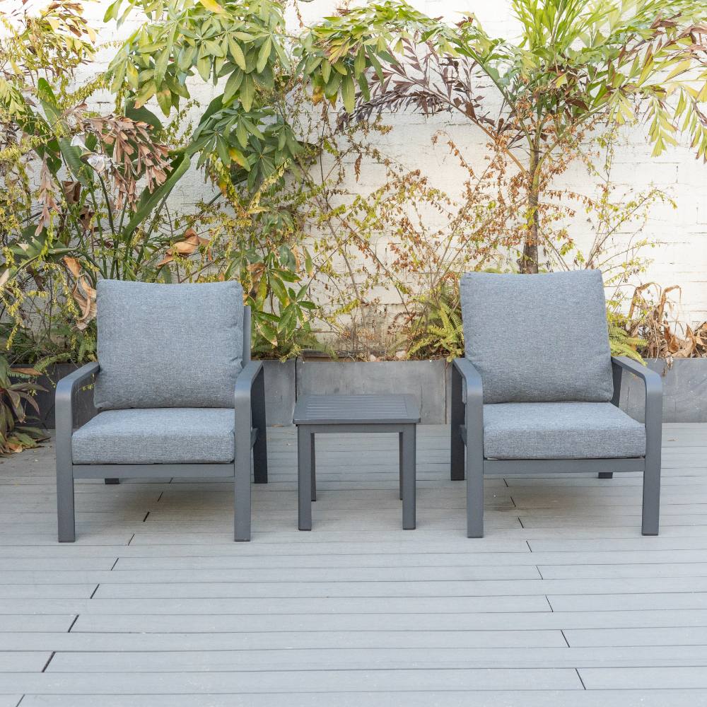 Bondi 3 Piece Lounge - Gunmetal image 3