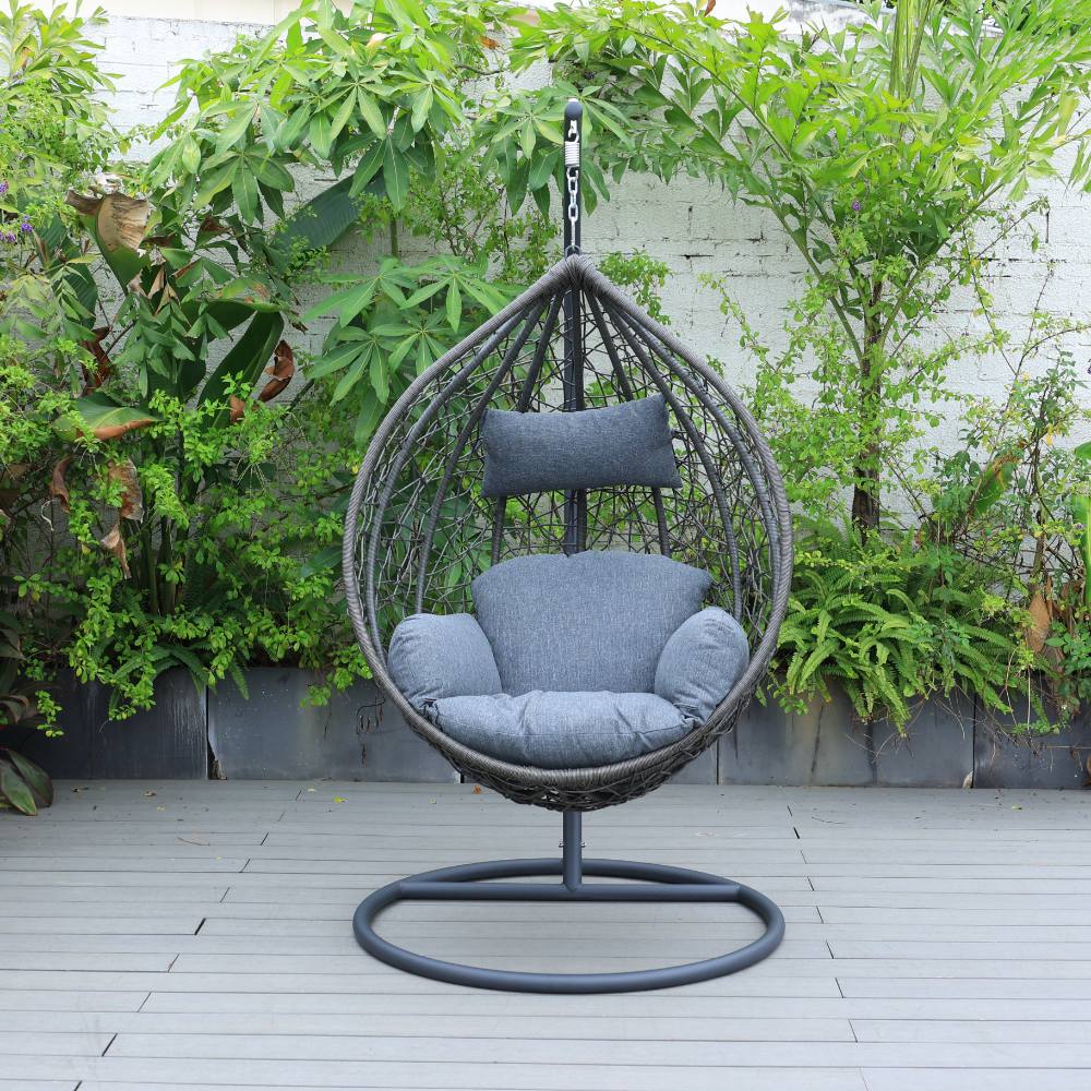 Bondi Deluxe Swinging Chair - Charcoal image 0