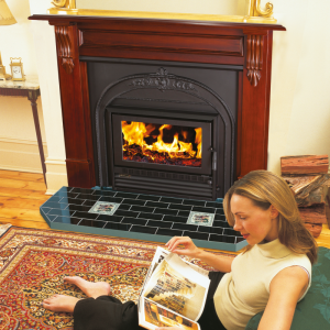 HeatCharm I600 Victorian Inbuilt Wood Heater  image 5