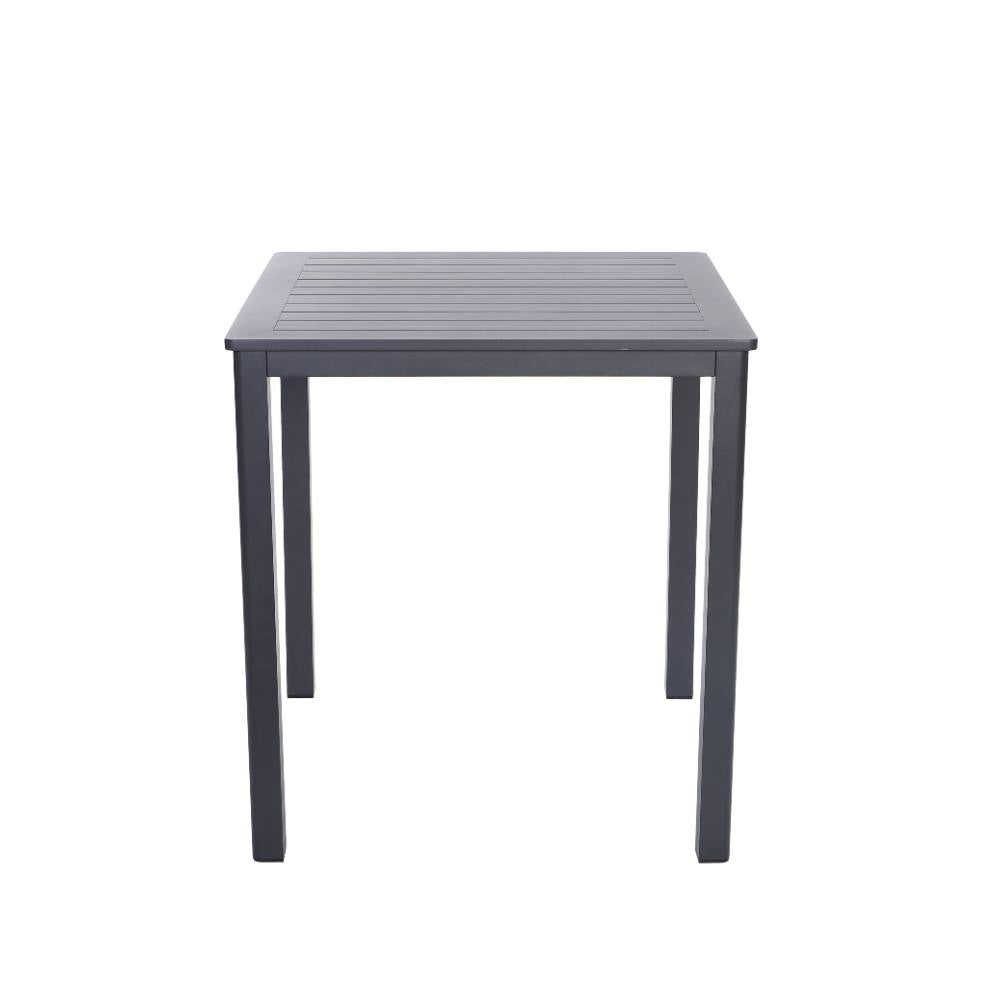 Bondi Bar Table 93cm Square - Gunmetal image 5