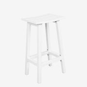 Matzo Aluminium Bar Stool - Matte White - Stool Only image 0