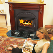 HeatCharm I600 Victorian Inbuilt Wood Heater  image 0