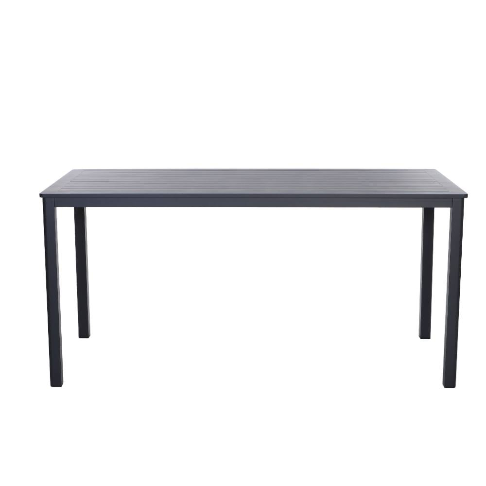 Bondi Bar Table 210cm by 93cm - Gunmetal image 1
