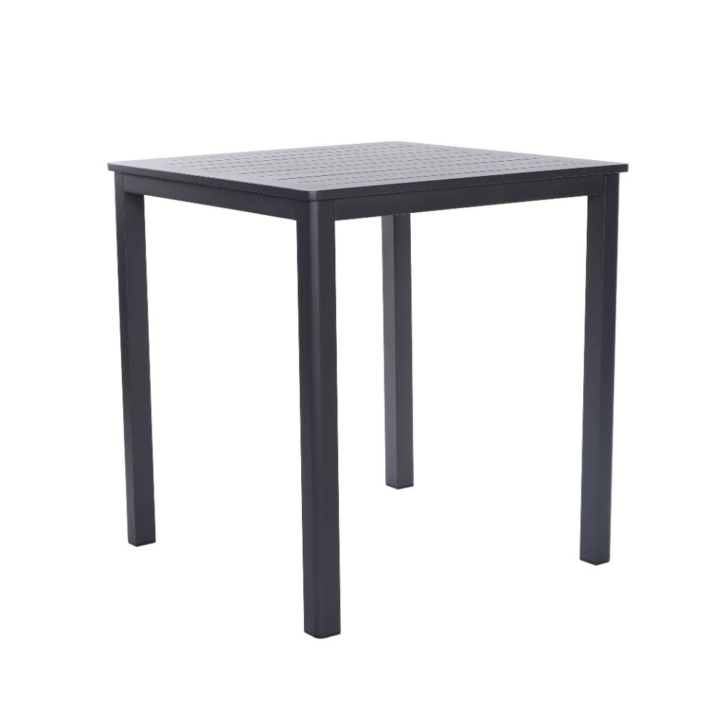 Bondi Bar Table 93cm Square - Gunmetal image 3