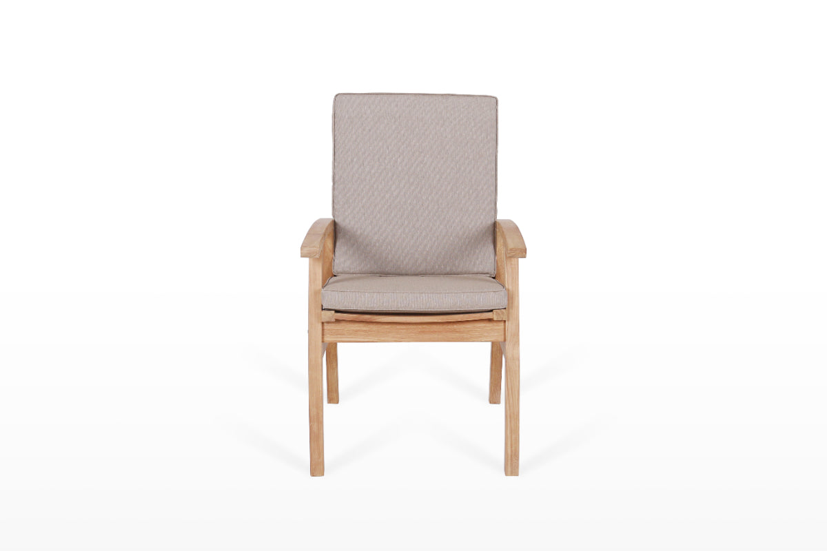Flinders High Back Cushion ONLY - Mocha image 1