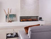 New Forest 1600 Electric Fire with Deluxe Real Logs image 0