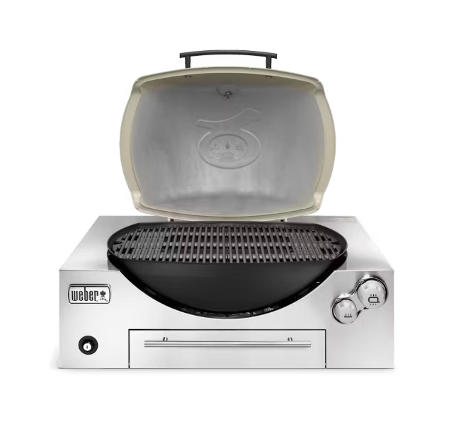 Weber Built-in Q Premium (Q3600 - Classic 2nd Gen) Gas BBQ (NG) image 2