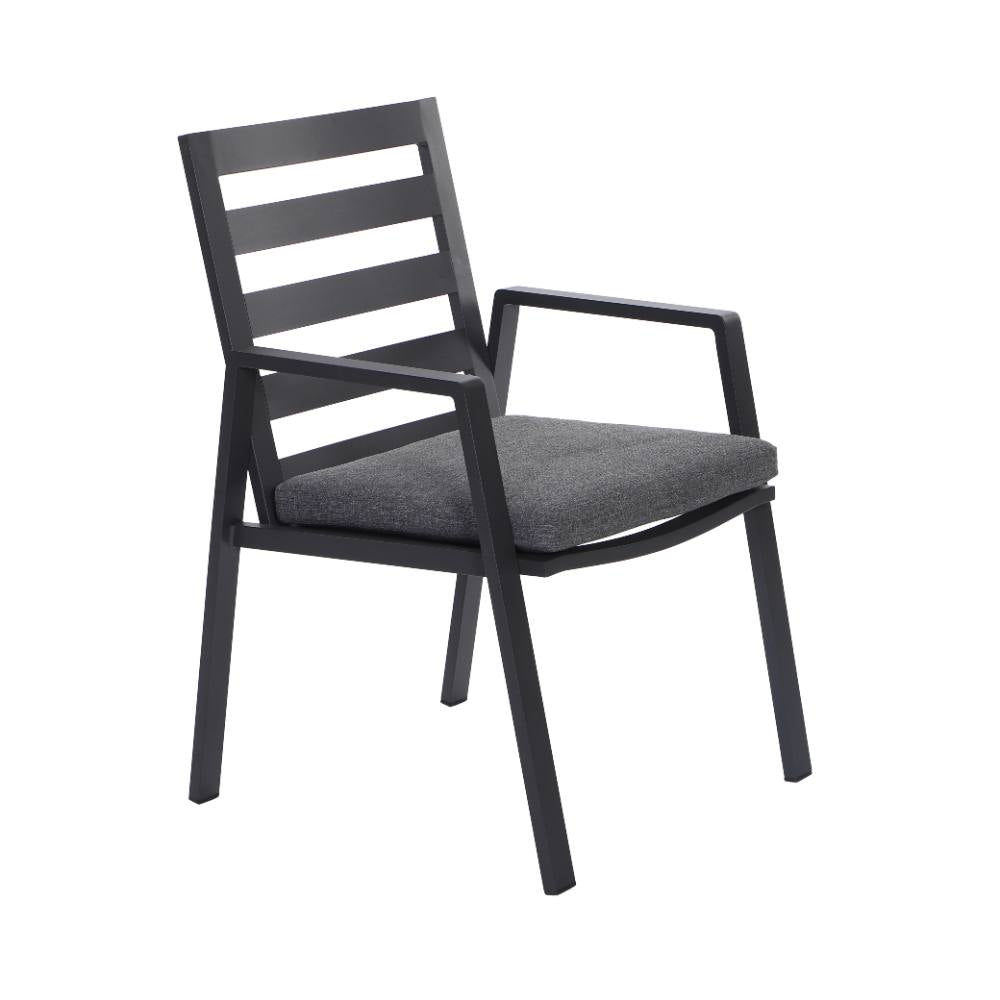 Bondi 7 Piece Dining Setting - Gunmetal image 8
