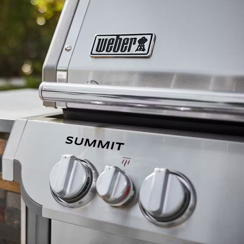 Weber Summit SB38 Built-In Gas Barbecue Stainless Steel (LPG) image 2