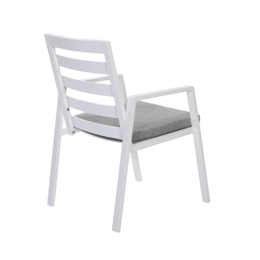 Bondi 7 Piece Dining (160/93) - White image 11