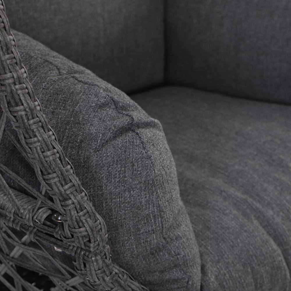 Noosa Swivel Egg Chair - Gunmetal image 4