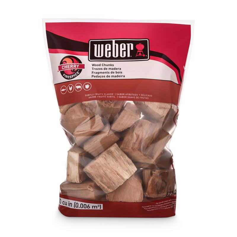 Weber Cherry Wood Chunks product pack