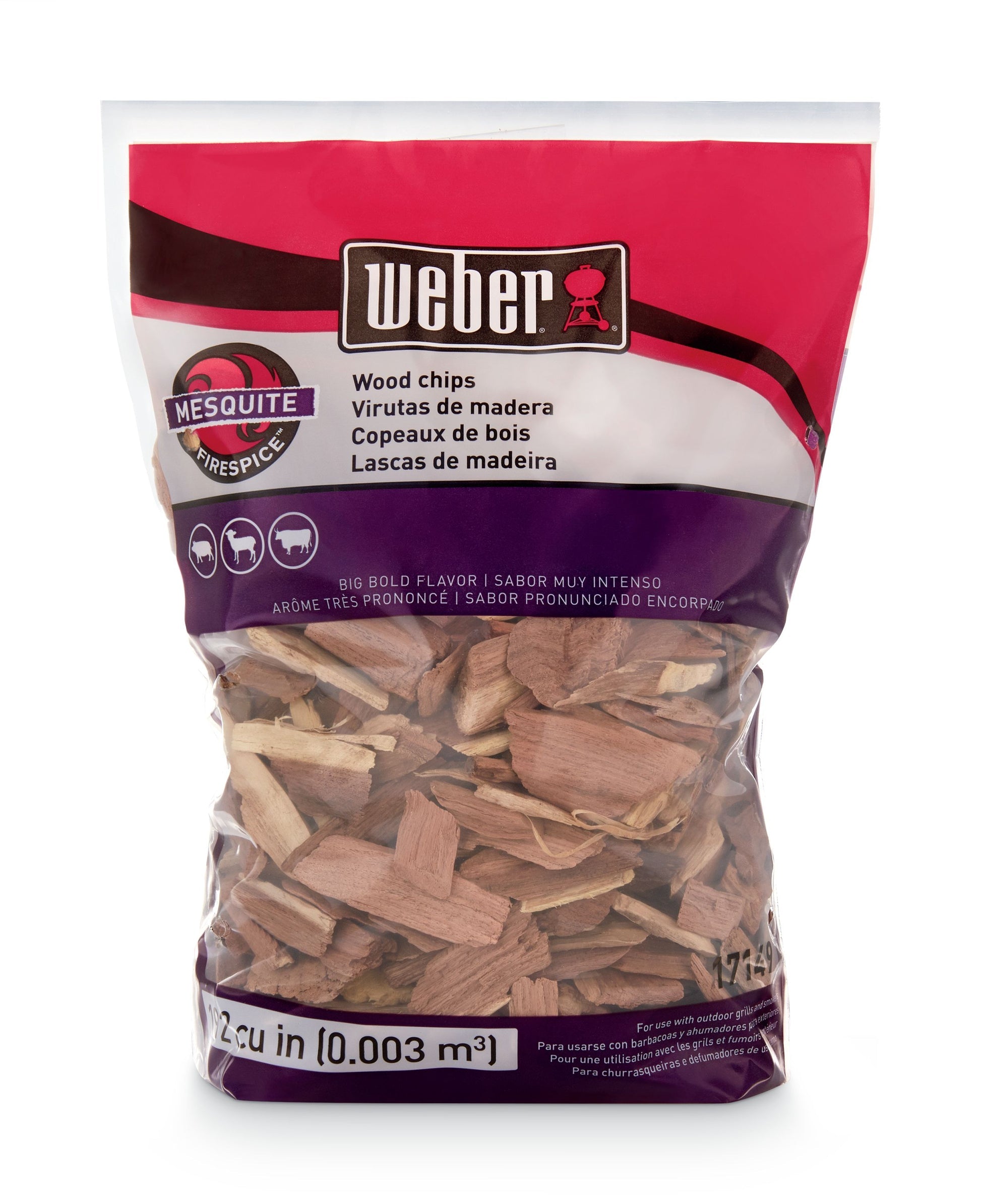 Weber Mesquite Wood Chips product pack
