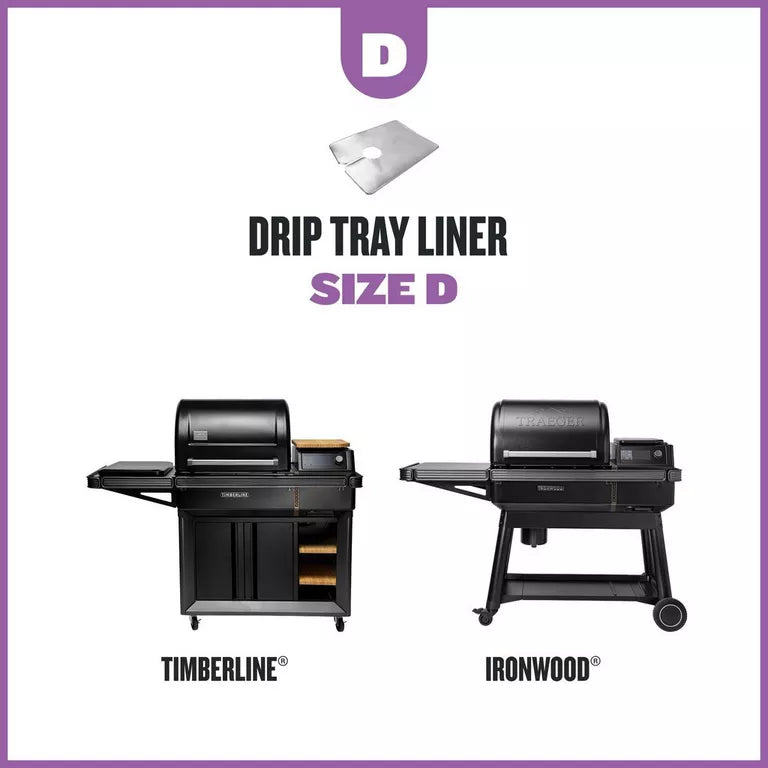 Drip Tray Liners – 8 Pack – Size D