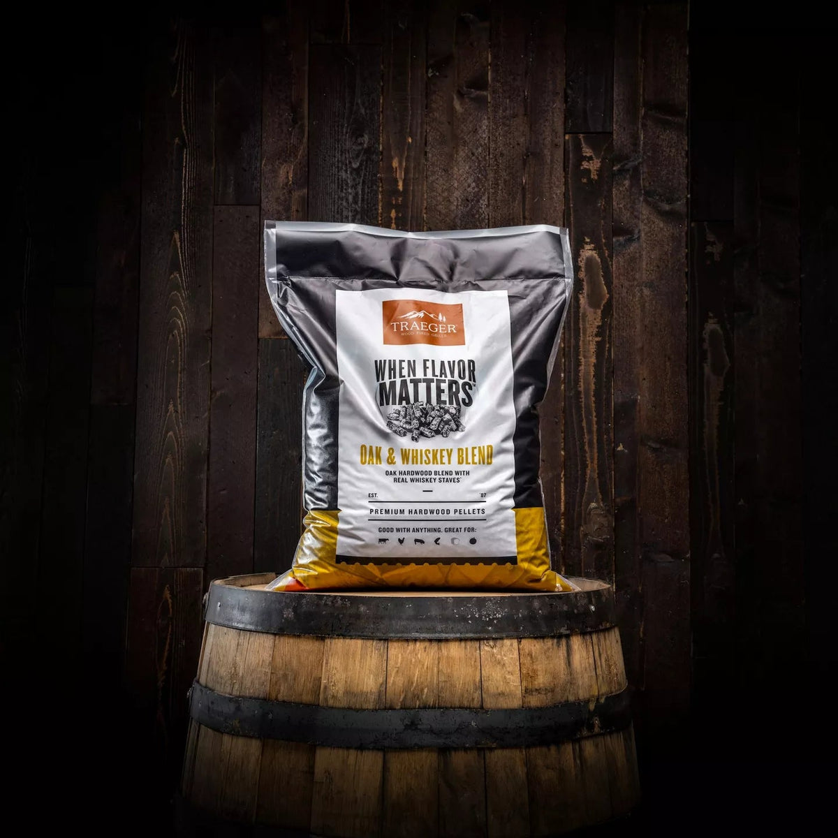 Oak & Whiskey Blend Pellets