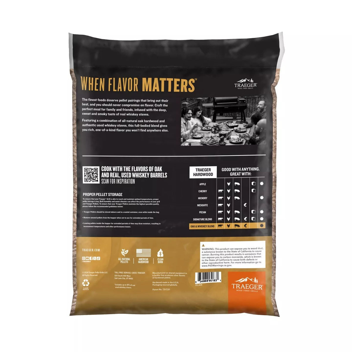 Oak & Whiskey Blend Pellets